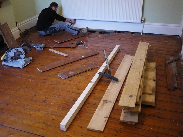 wood floor, wooden, stiffening, lumber, repairing