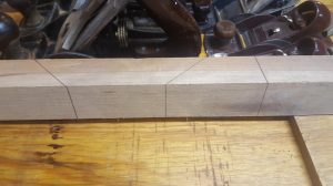 perpendicular, cutting, wood