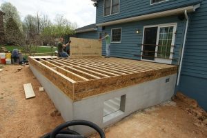 subfloor, foundation, plywood, floor joists