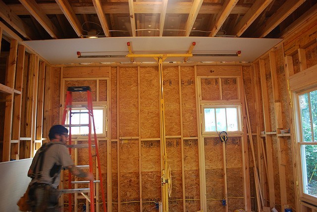 is plywood cheaper than drywall? 2