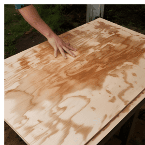 Dealing with Wet and Warped Plywood