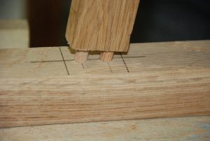dowel joint, wood