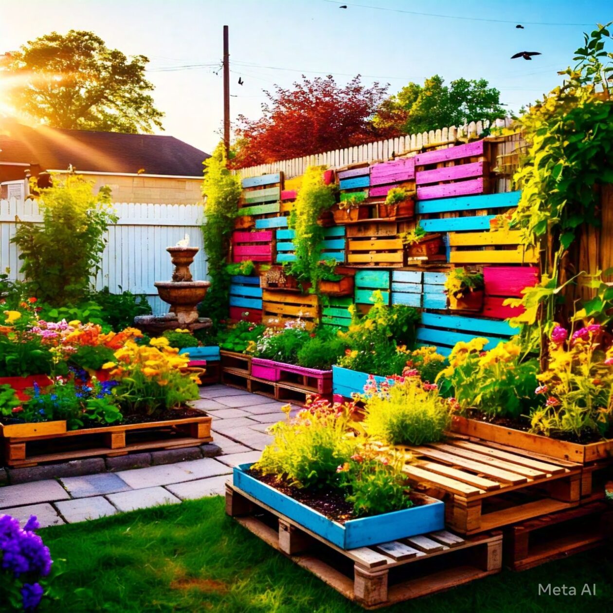 pallet garden
