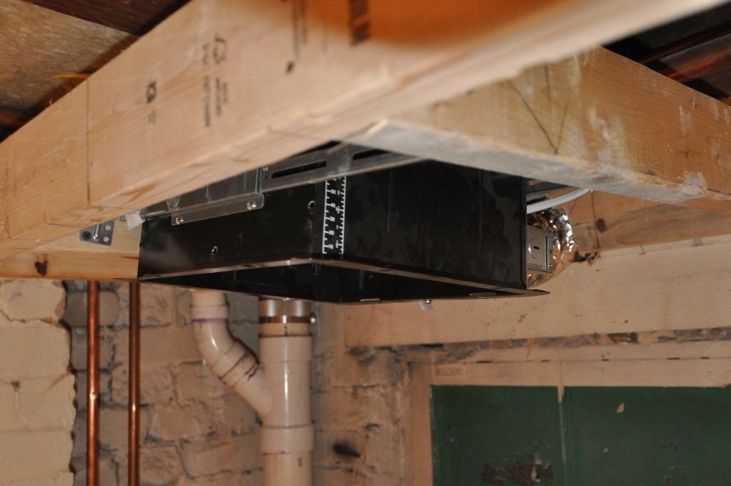 duct for bathroom exhaust fan