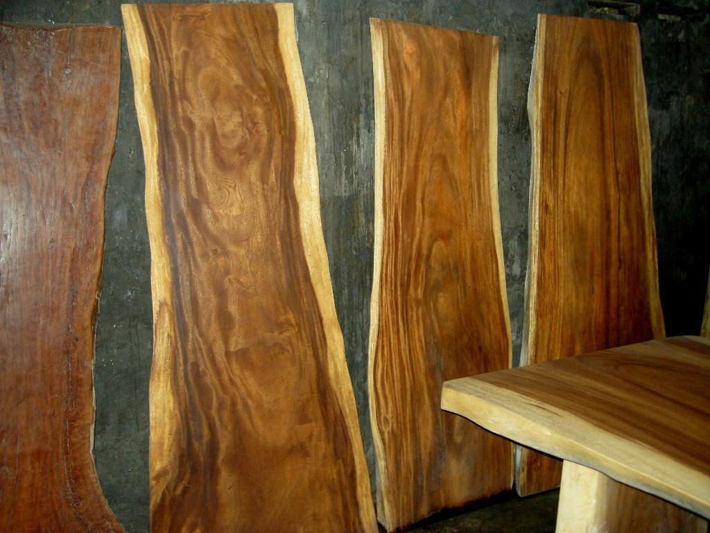 wood slabs