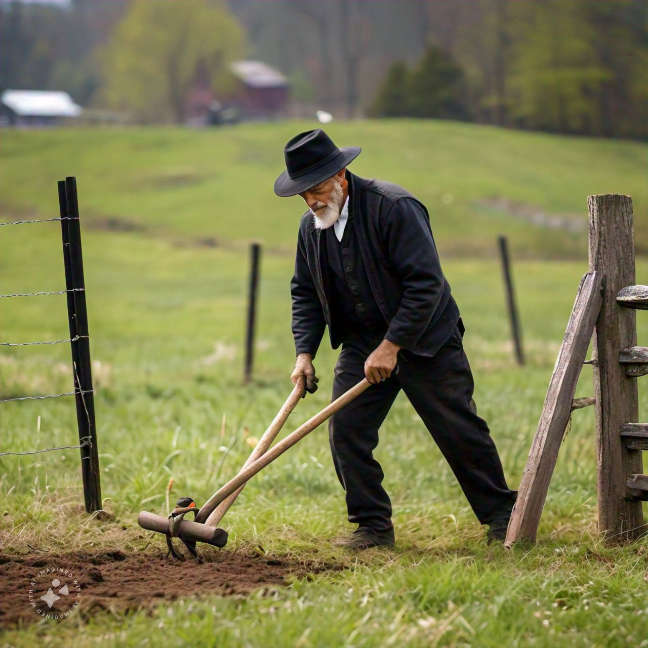 Amish fence puller