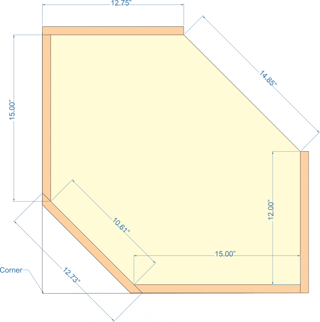 shelf dimensions