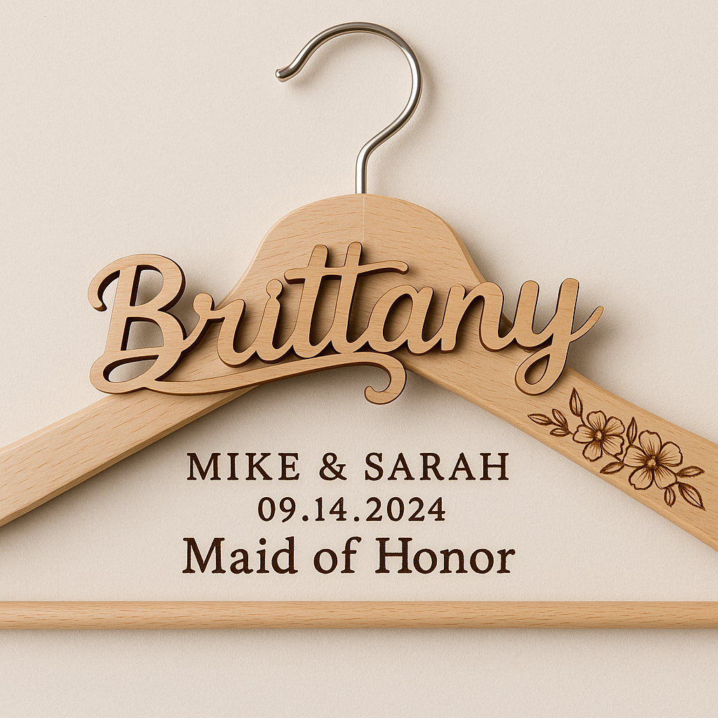 Wire name “Emily” shaped in script using pliers