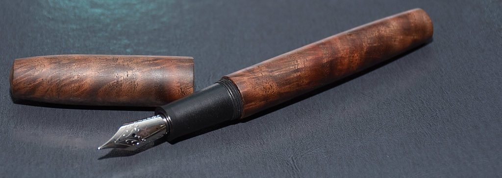 cocobolo, wooden, pen