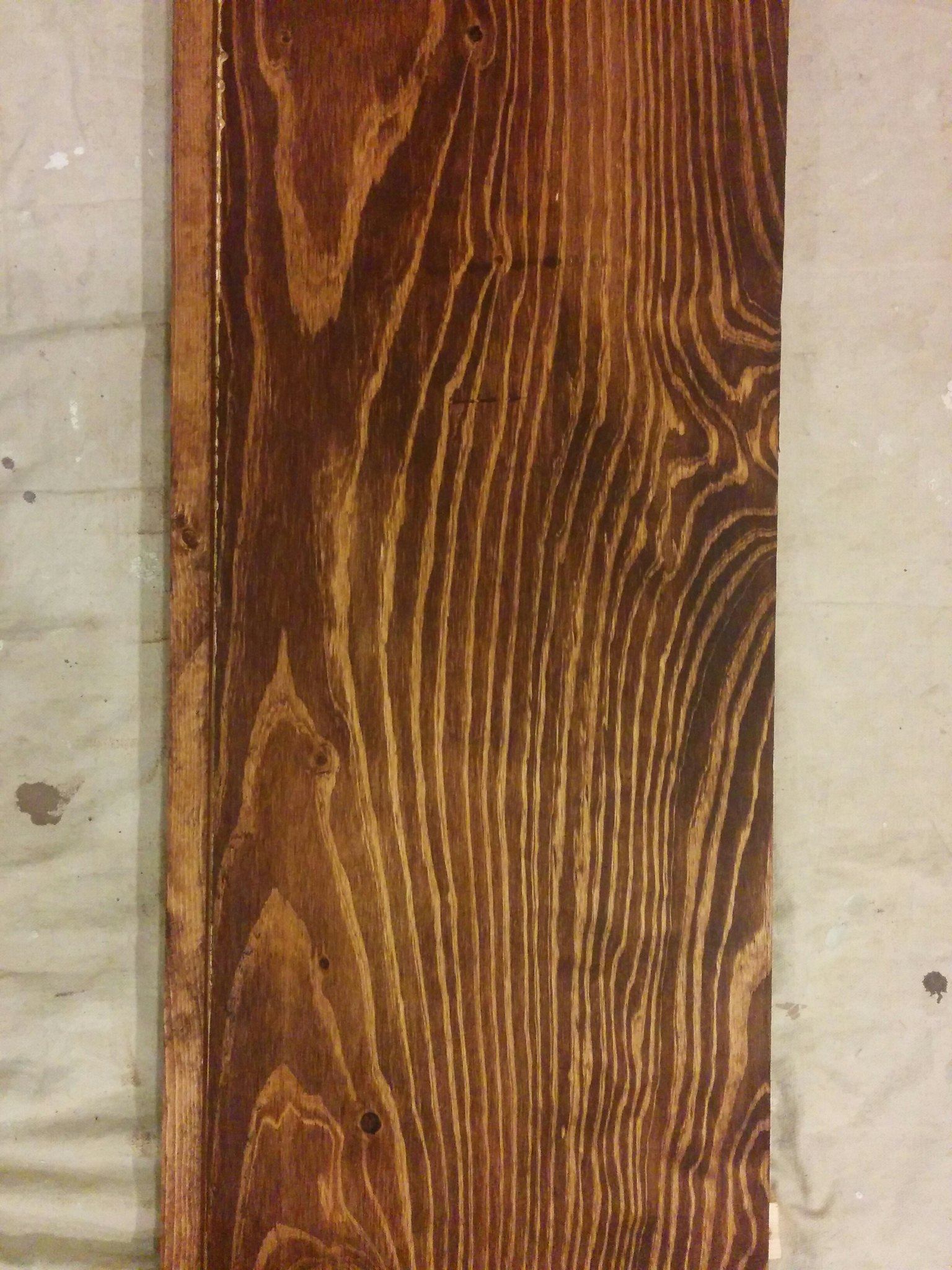 pine, stain