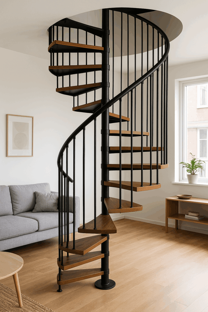 Spiral Staircase Ideas & How to Build One at Home | ThePlywood.com