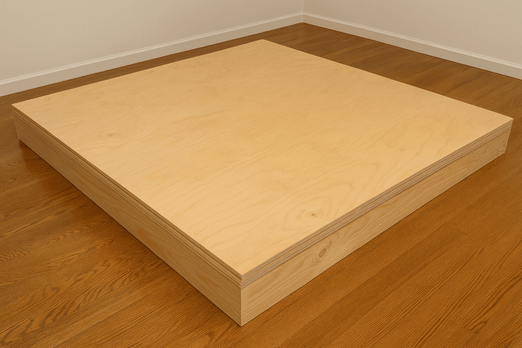 DIY plywood Bunkie board with two layers for added strength