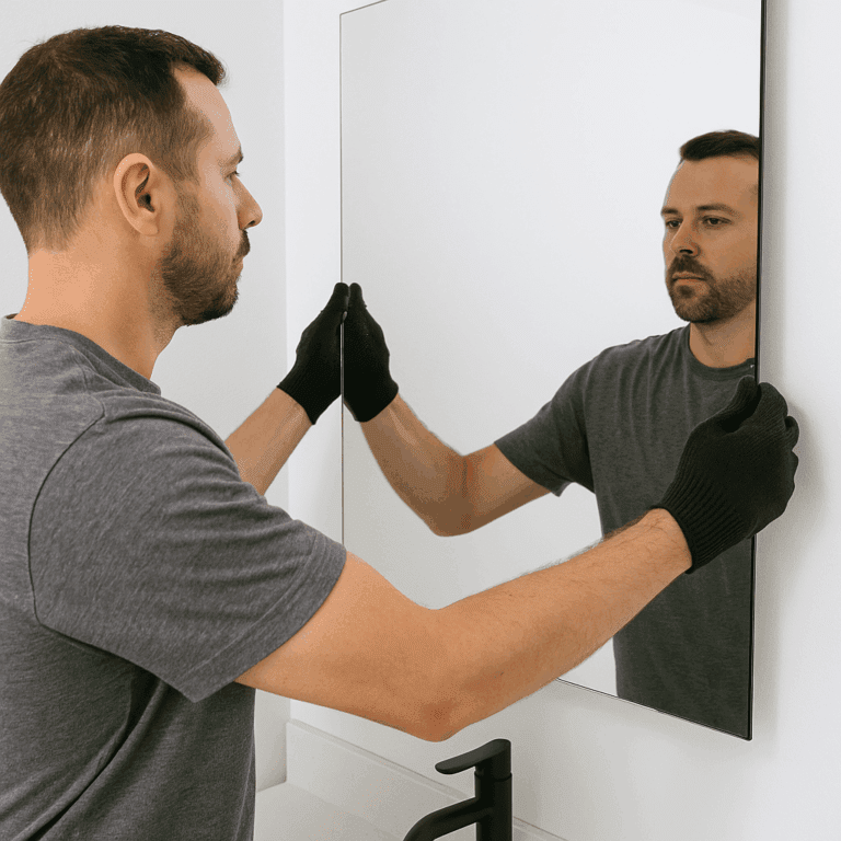 Floating Mirror Installation: Step-by-Step DIY Guide | ThePlywood.com
