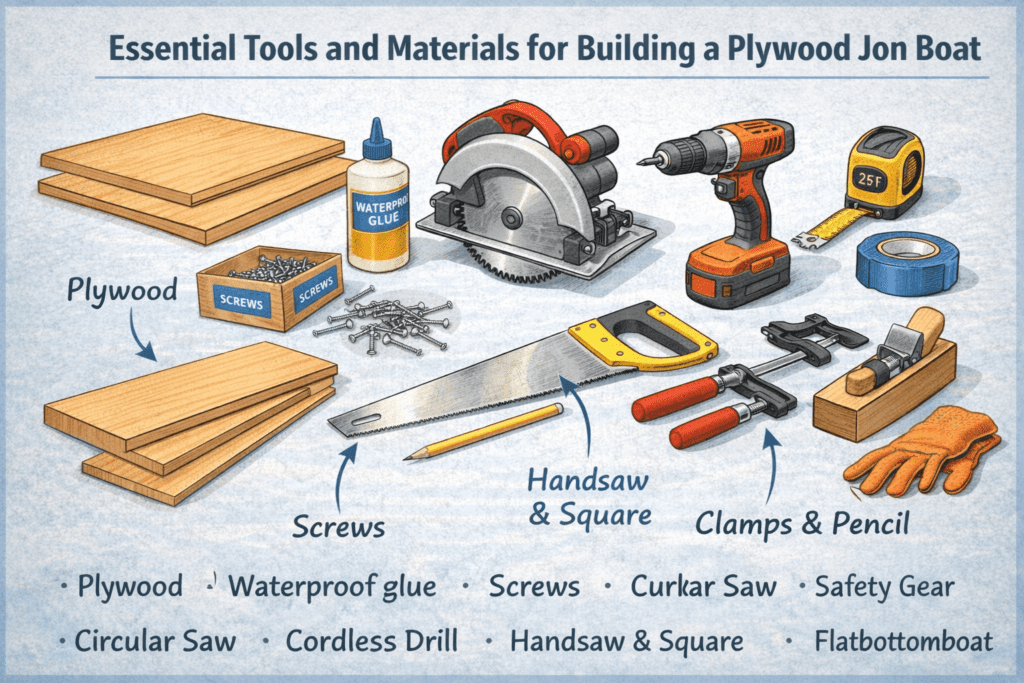 jon boat internal framing corner blocks