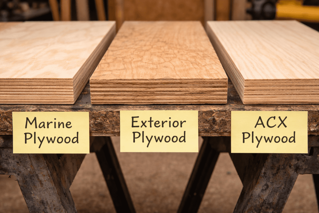 rhino lining plywood end grain showing moisture issues under bed liner due to unsealed edges