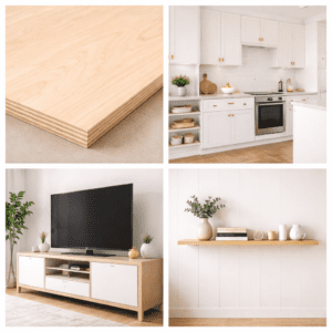 sande plywood sheet and finished cabinets furniture wall paneling examples