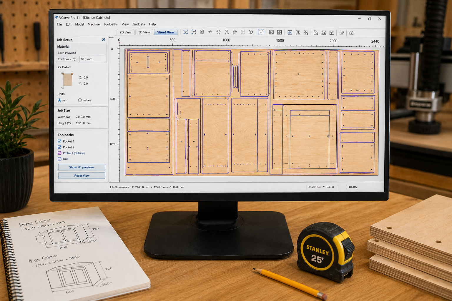 CNC Cabinetry: Build a Kitchen in 1 Day (Save $10,000) | ThePlywood.com