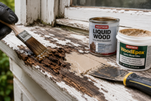 Best wood hardener repairing a rotted window sill before replacement is needed