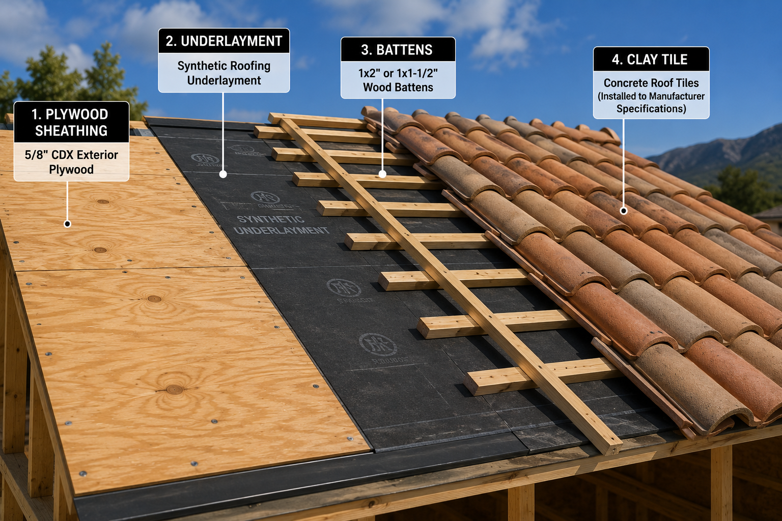Best Plywood Thickness for Roofing (16" & 24" Span Guide) | ThePlywood.com