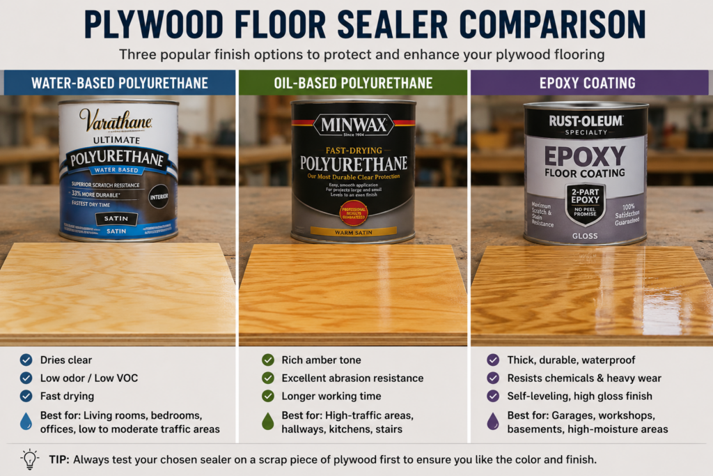 water based polyurethane oil based polyurethane and epoxy for plywood flooring