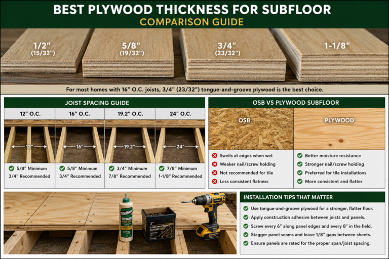 How to Prepare Subfloor for Tile (Step-by-Step DIY Guide) | ThePlywood.com
