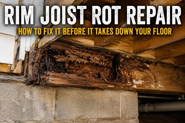 Rot Sheathing Rim Joist Rot Repair: How to Fix It Before It Takes Down Your Floor ...