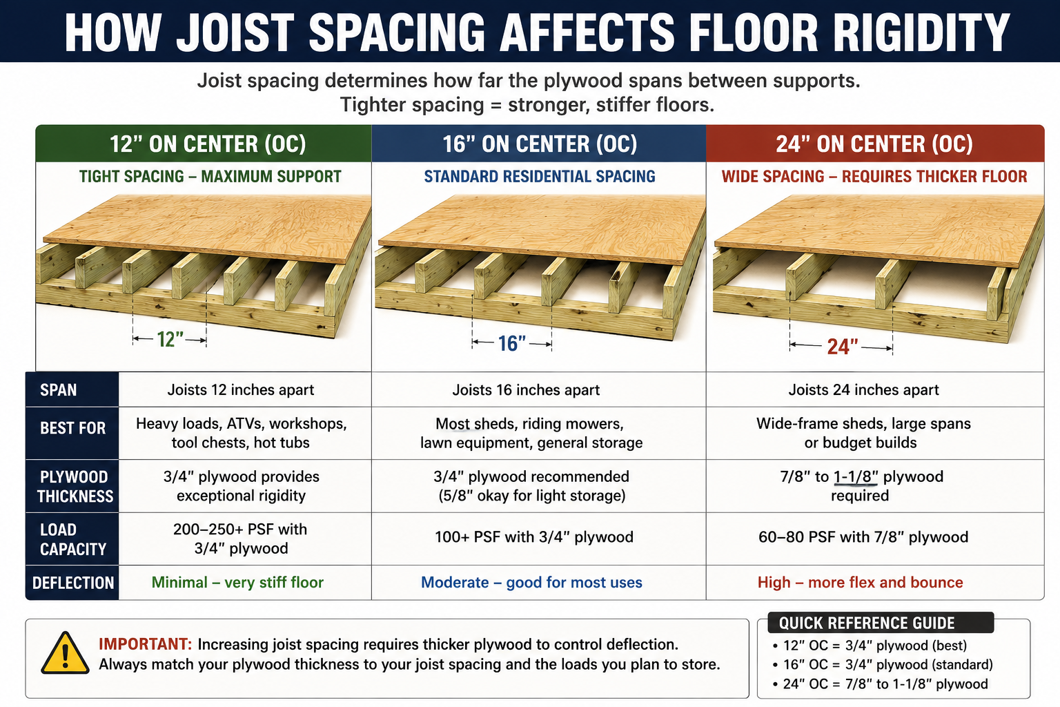 Best Plywood Thickness for Shed Floors: The Guide | ThePlywood.com